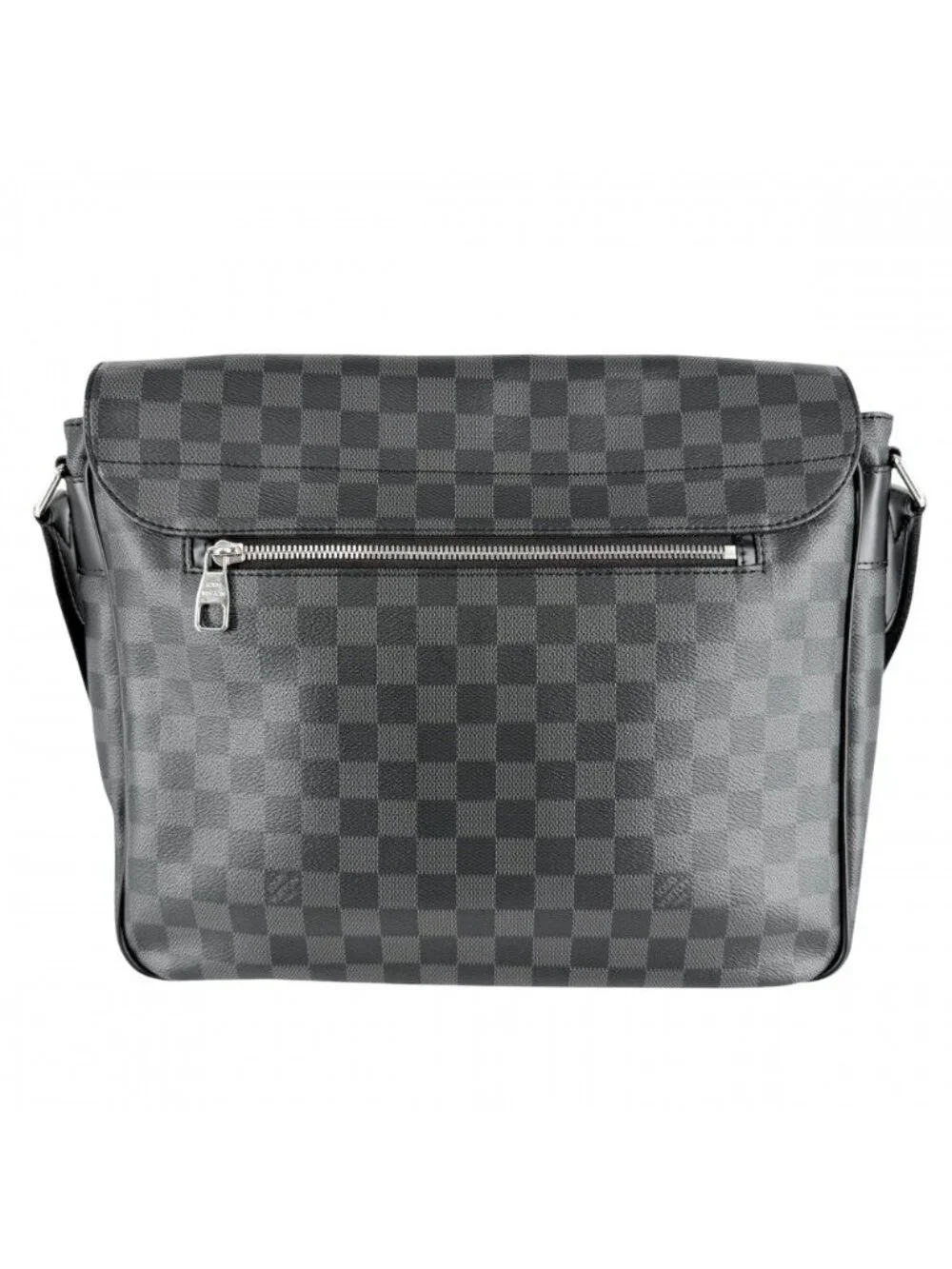Louis Vuitton Messenger Bag Christopher Crossbody Damier Graphite Canvas Black